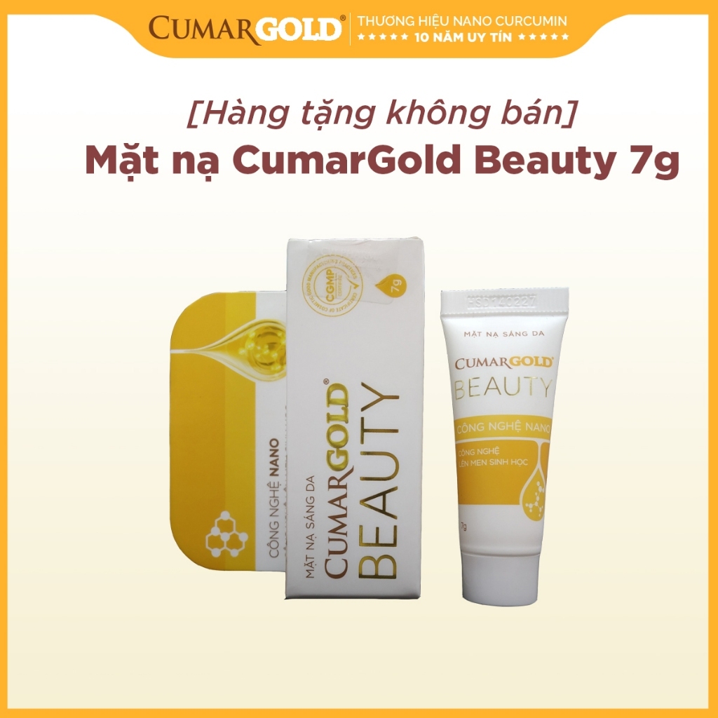 [Hàng tặng không bán] Mặt nạ CumarGold beauty 7g - HN0632