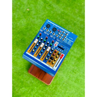   Tặng dây  Bàn Trộn Mixer Nâng Cắp Âm Thanh  F4 Pro Tích Hợp Chế Độ Vang Livestream Karaoke 