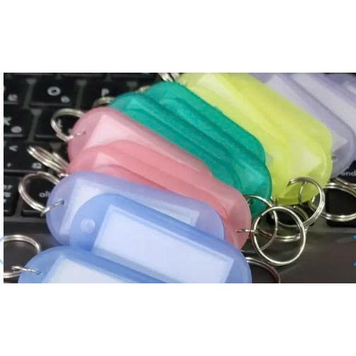 COMBO 5 CÁI Móc chìa khóa SQ-3308 Key Tag - thẻ chìa dùng ghi chú, đánh dấu số chìa khóa, hành lý