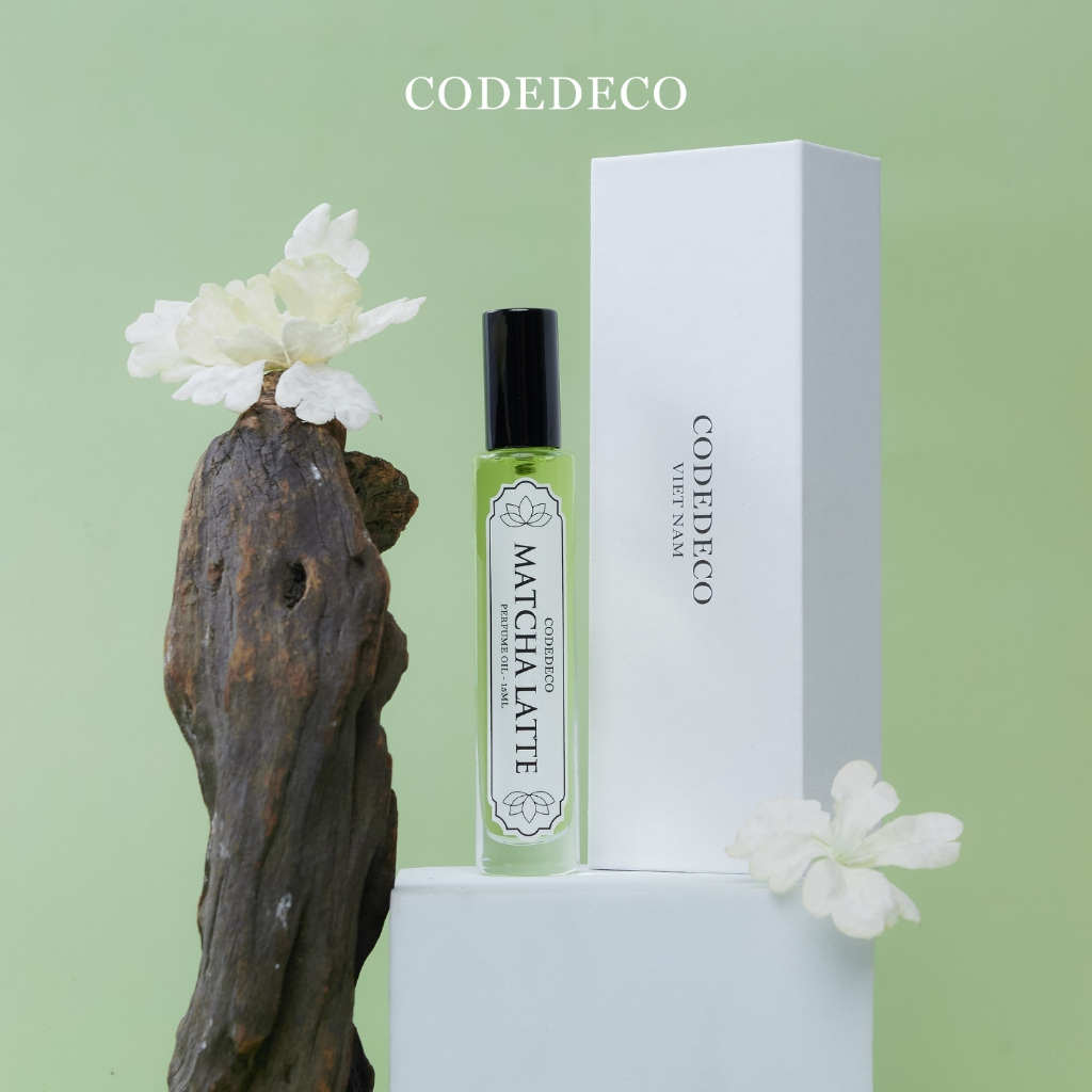 Tinh dầu thơm unisex CODEDECO Matcha Latte 15ml dạng xịt - Ngọt ngào, Sang trọng, Thanh mát | BigBuy360 - bigbuy360.vn
