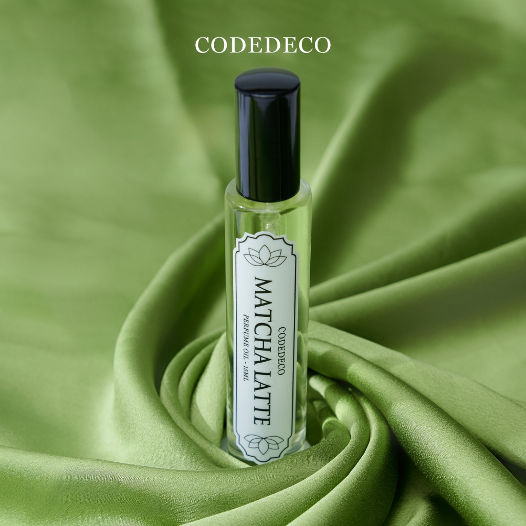 Tinh dầu thơm unisex CODEDECO Matcha Latte 15ml dạng xịt - Ngọt ngào, Sang trọng, Thanh mát | BigBuy360 - bigbuy360.vn