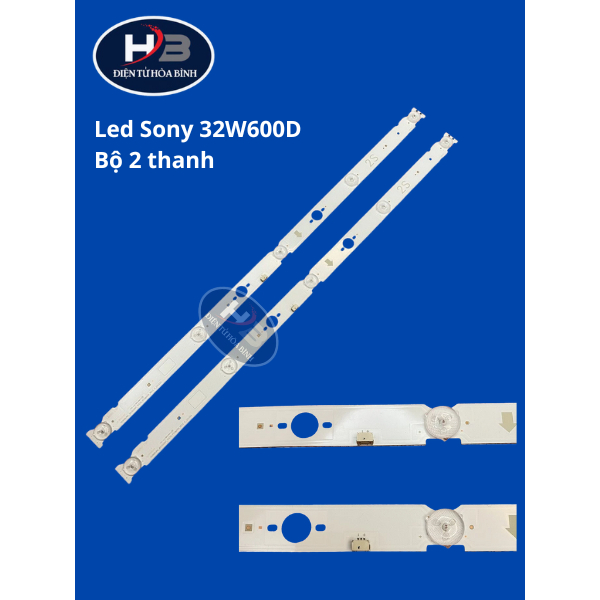 Bộ led tivi Sony 32W600D – Bộ 2 THANH