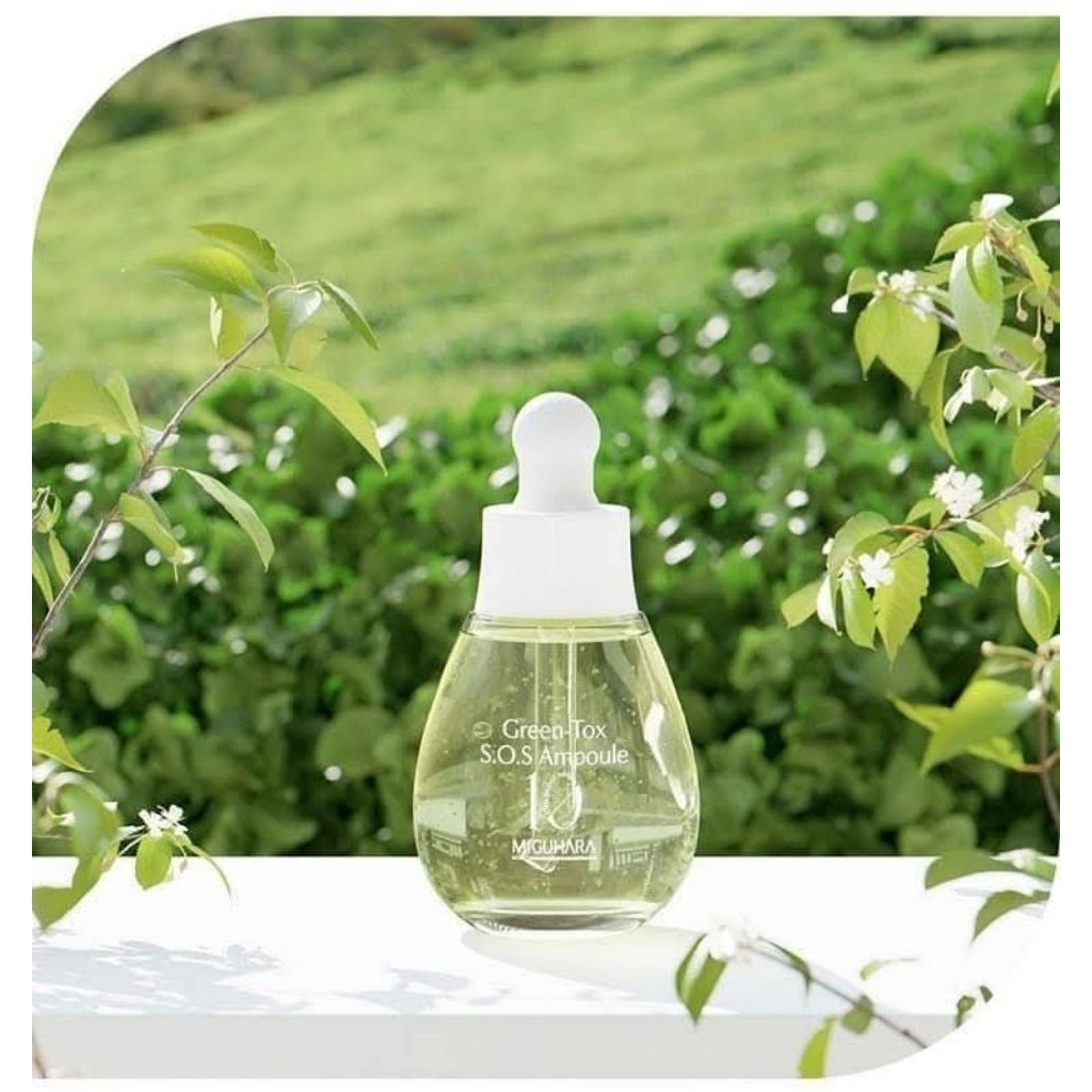 (02/09/2025) Tinh chất cấp ẩm, làm dịu da Miguhara Green Tox S.o.s ampoule 35ml