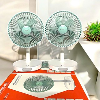 Quạt Tích Điện KM-F0326 Dung Lượng Lớn 3600Amh 3 Tốc Độ Gió Có Đèn Led Hàng Xịn Bao Chất Lượng