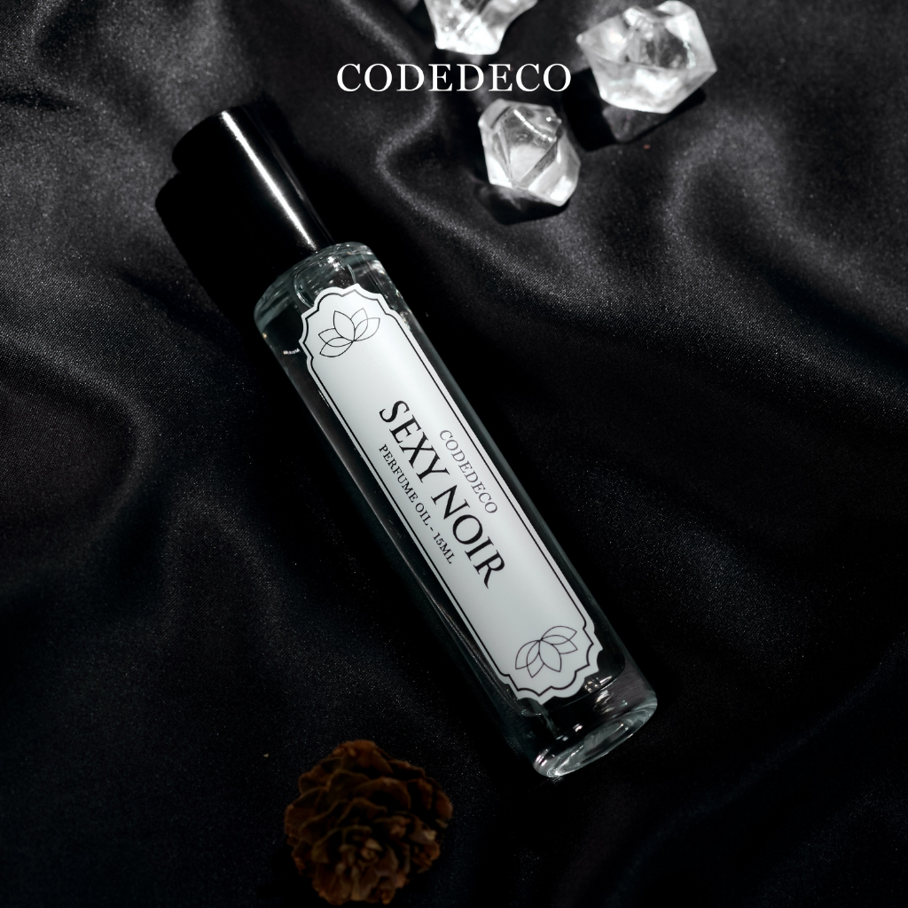 Tinh dầu thơm unisex CODEDECO Sexy Noir 15ml dạng xịt - Bí ẩn, Quyến rũ | BigBuy360 - bigbuy360.vn