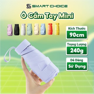 Ô Mini Che Nắng Gấp Gọn 15cm SmnartChoice SCG-PK012 Chống Tia UV 3 Lớp Tiện Lợi Đi Du Lịch