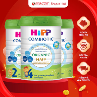 Sữa Bột Hipp Organic Combiotic Sữa Công Thức Hỗ Trợ Tiêu Hóa Tăng Chiều Cao Cho Trẻ Lon 350g 800g - Bibomart