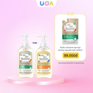[TẶNG TÚI RỬA BÌNH 400ML] Nước rửa bình sữa và đồ dùng cho bé Bzu Bzu chai 500ml (Ngẫu nhiên)