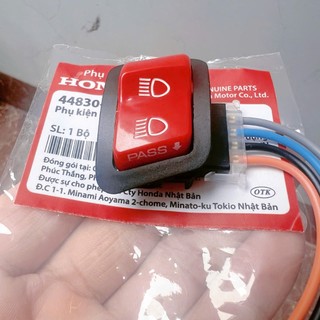  công tắc passing sh chất lượng cao dành cho xe wave a 110 rsx vision lead blade nháy đèn đá passing 