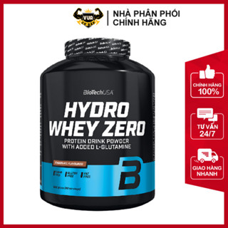  Sữa bột Hydro Whey Zero BioTechUSA - Hộp 1.8kg | 82 lần dùng 