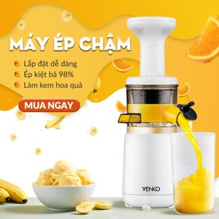   BẢO HÀNH 6 THÁNG   Máy Ép Chậm Mini Venko Vs-M150 - Ép Rau Củ Ép Cứng Mềm Ép Kiệt Bã - Làm Kem 