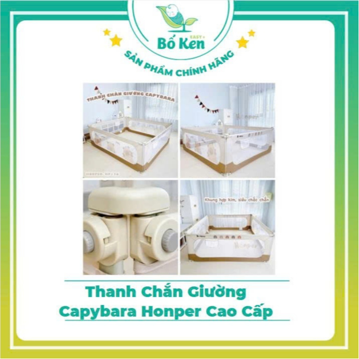 Thanh Chắn Giường Capybara Honper Cao Cấp Cho Bé