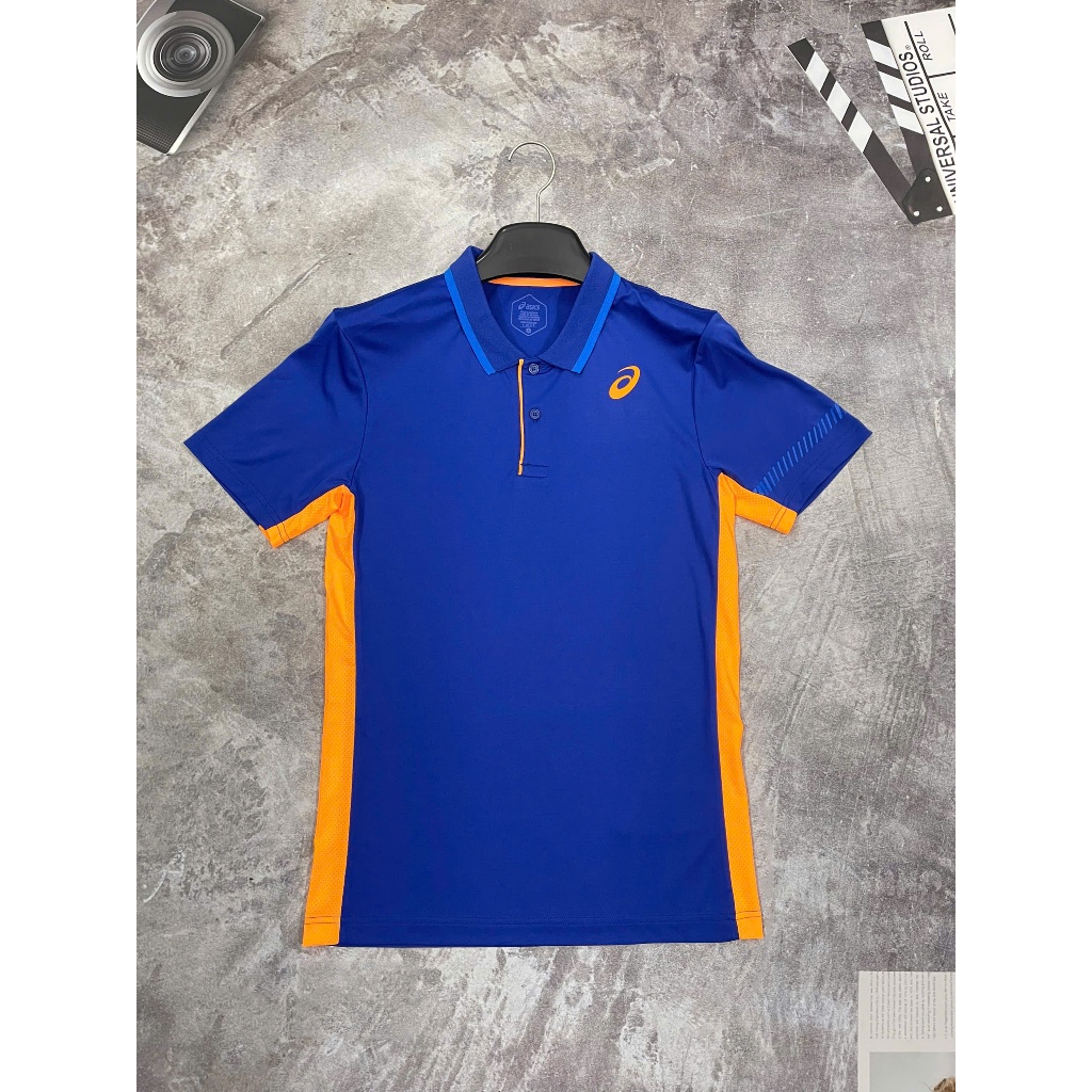[AUTH] Áo Polo Tennis Asics Orange Cheap sẵn size XS S âu nhỏ bằng size á