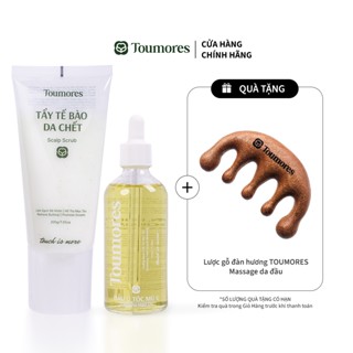  Combo dầu ủ tóc tẩy tế bào chết da đầu nuôi dưỡng sâu dưỡng chất kiềm dầu lâu bết 