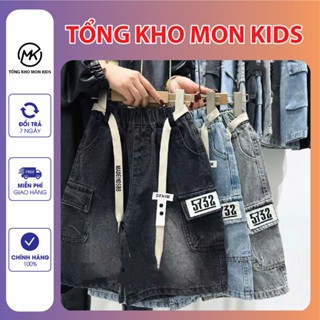 18-60kg. (3 MẪU) Quần short jean chất mềm, đẹp cho bé trai
