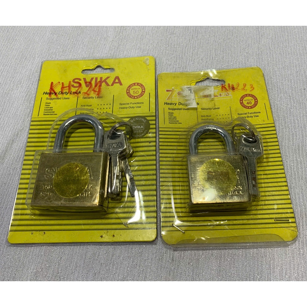 Ổ Khóa SVIKA -40mm-50mm chống cắt, an toàn