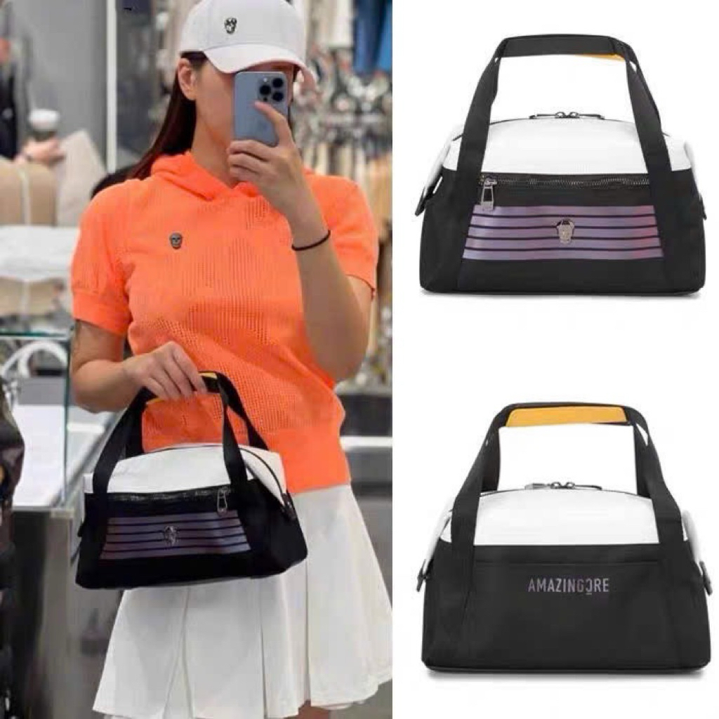 Túi Golf Cầm Tay AMAZINGCRE Color Block Pouch Chính Hãng | Túi Clutch Cầm Tay Golf Unisex Dành Cho C