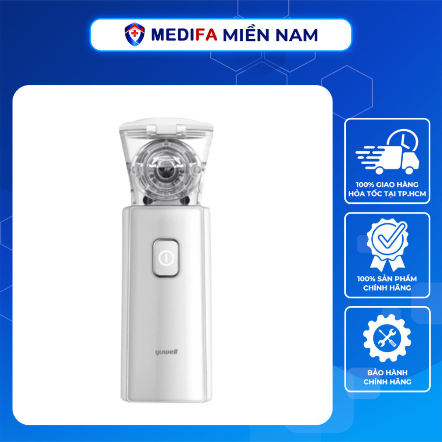 Máy Xông Khí Dung Cầm Tay Yuwell M103 Hạt Xông Siêu Nhỏ, Dễ Dàng Đi Vào Hệ Hô Hấp
