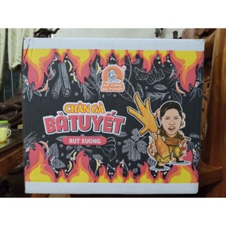 sỉ nguyên thùng 10 bịch mỗi bịch 20 cái chân gà rút xương bà Tuyết