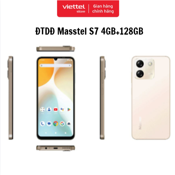 Điện thoại Masstel S7 4GB 128GB Chính hãng | BigBuy360 - bigbuy360.vn