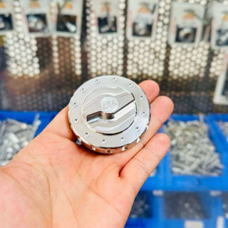 Nắp xăng inox 304 CNC có gờ cho SHVN, Air Blade, Lead 2Val/ 4Val hiệu CTS