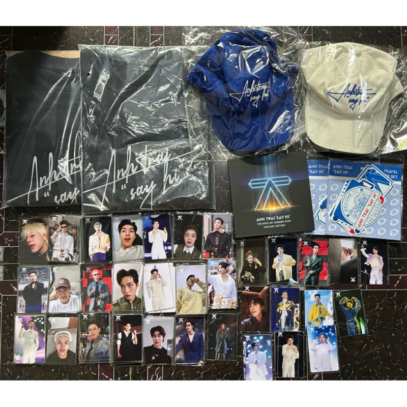 [SALE + FREEBIES] LYRIC BOOK, KHĂN, CARD BO GÓC OFF CHÍNH HÃNG ANH TRAI SAY HI 2025 (ĐỌC KỸ MÔ TẢ)