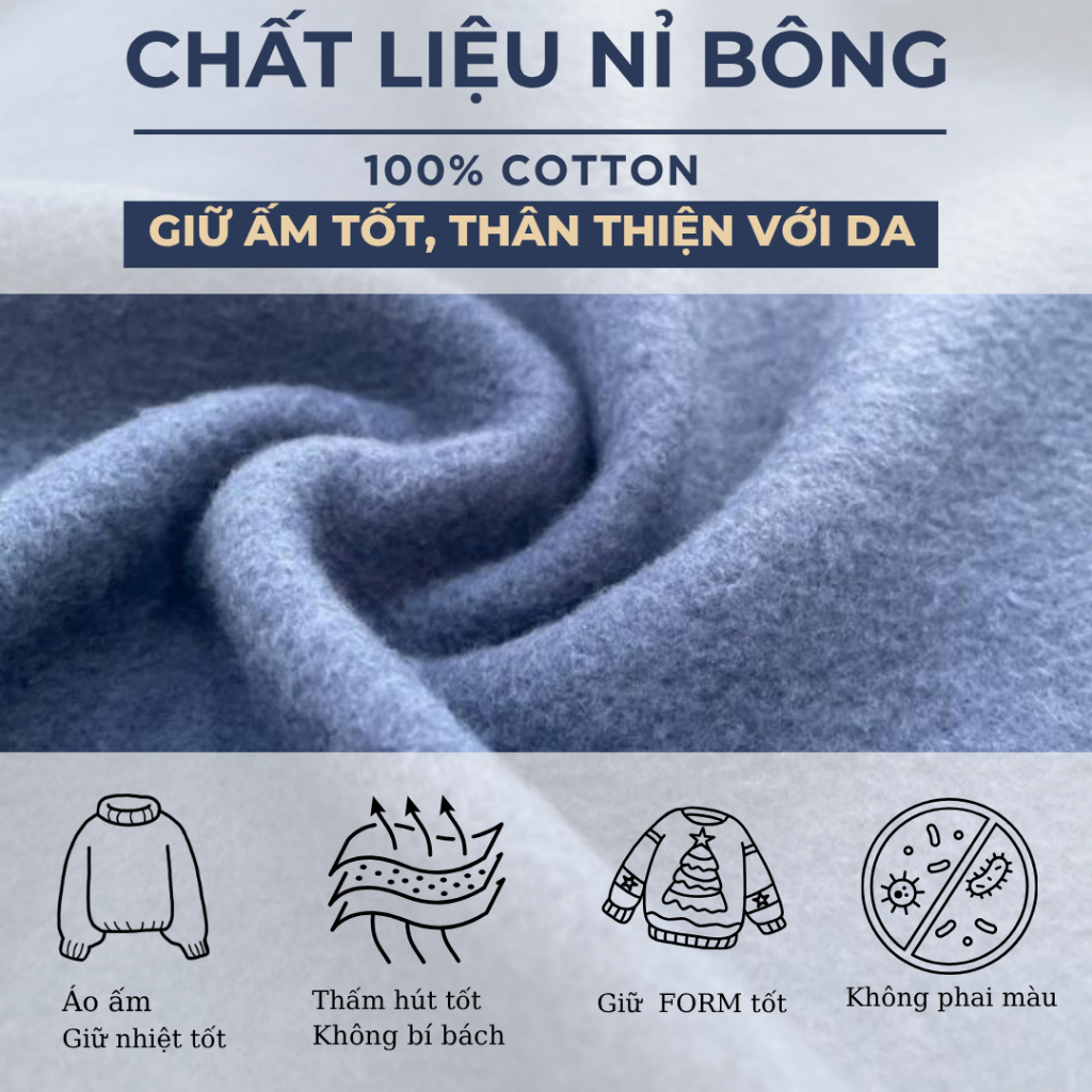 Áo Nỉ Sweater Thêu Xù Ver 1 Nowwear Tay Phồng Form Boxy Chất Nỉ Bông Dày Dặn Nam Nữ Unisex | BigBuy360 - bigbuy360.vn