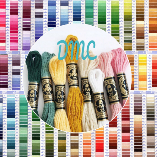 Set chỉ thêu DMC Thread , Set chỉ thêu nhiều màu DMC Thread