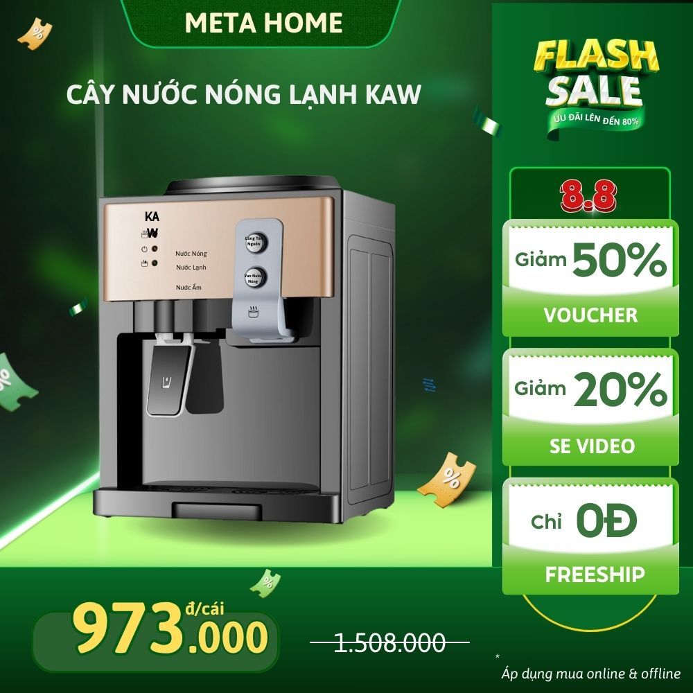 Cây Nước Nóng Lạnh Mini KAW Làm Nước Nóng, Nước Mát, An Toàn Sử Dụng Trong Gia Đình, Công Ty
