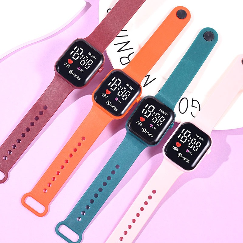 Đồng Hồ Điện Tử Thể Thao LED Cho Học Sinh, Đồng Hồ Điện Tử Dành Cho Trẻ Em Thích Hợp Dùng Làm Quà