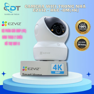  Camera Wifi Ezviz H6C 4K G1 Trong Nhà Xoay 360 Độ AI Ảnh Siêu Nét Chóng Ngược Sáng 