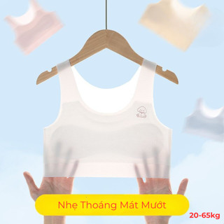 áo lá cho bé gái 20-65kg chất liệu su lụa-mát lạnh, lót liền không viền không đường may nhẹ nhàng mát mướt mã 2209