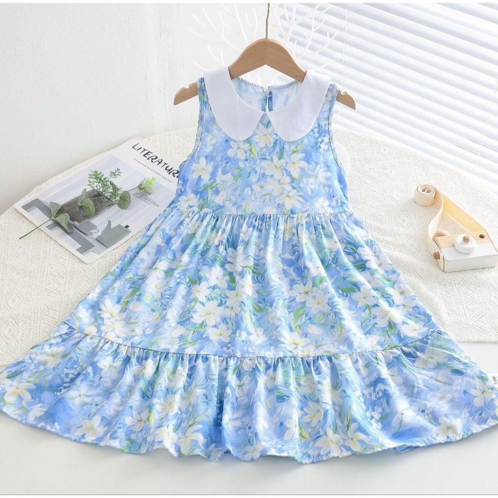 Đầm bé gái, váy đầm bé gái, từ 8-10 tuổi,HATHA Store,đầm bé gái dễ thương