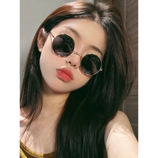  Mắt Kính Râm Nam Nữ Tròng Kính Mắt Thầy Bói Chống Uv Gọng Kính Mát Thời Trang Chụp Hình Áo Dài - BÓI 