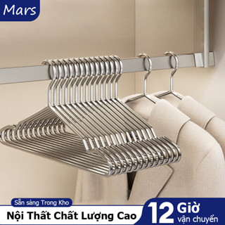  Mars Móc Thép không gỉ treo quần áo người lớn móc phơi đồ móc nhôm treo quần áo 304 inox 
