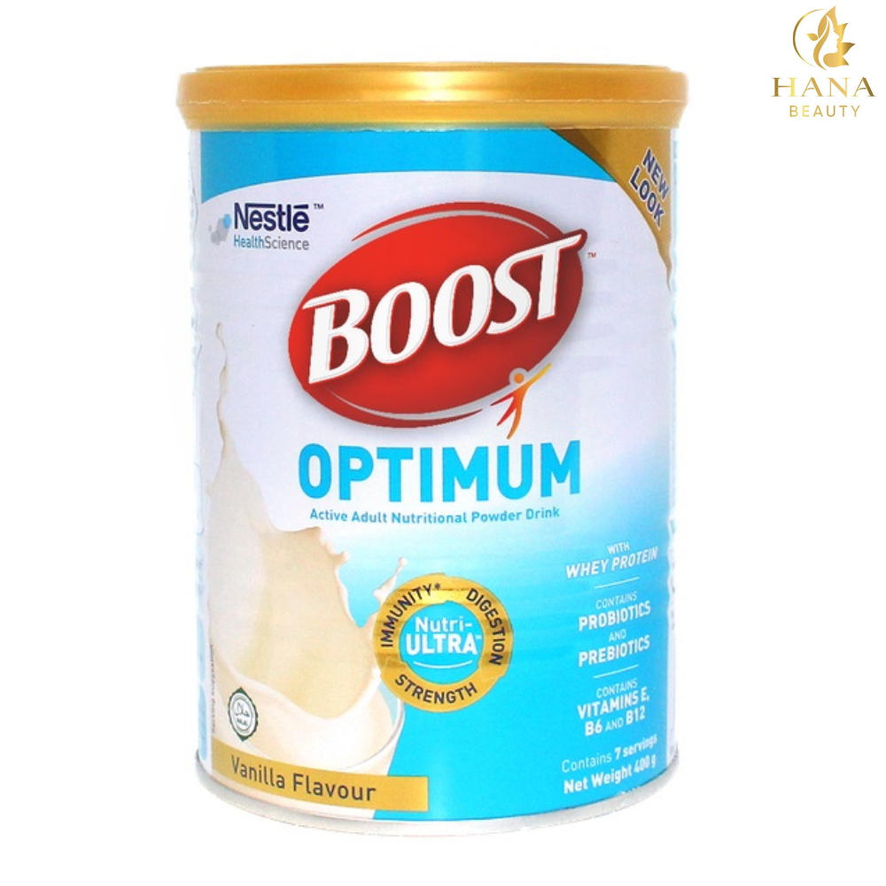 Sữa Boost Optimum 400g dinh dưỡng chuyên biệt cho người sau phẫu thuật tiêu hóa kém