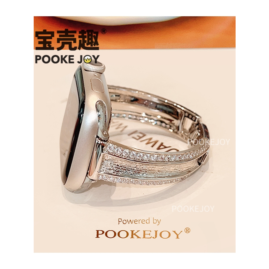 Dây đeo đồng hồ nữ cho Apple Watch Series 10 46mm 45MM 41mm 42mm 41mm 40mm 44MM 38mm Dây đeo vòng ta