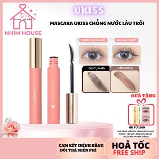  UKISS Mascara chuốt lông mi Chống thấm nước lâu trôi 5g | NHÍM HOUSE 