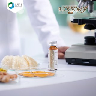  Nước uống collagen tổ yến giúp đẹp da tăng cường sức khỏe Blossomy Premium lốc 10 chai x 50ml  date 09 10.2026  