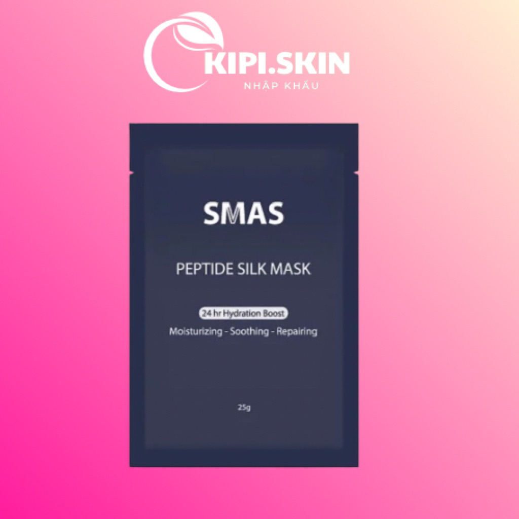 [Nhập Khẩu] SMAS Mặt Nạ Dưỡng Và Phục Hồi Da SMAS Peptide Silk Mask COMBO 10 MIẾNG