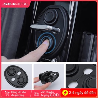 SEAMETAL4 Miếng đệm silicon chống va đập cánh cửa ô tô, chống sốc, chống han rỉ hiệu quả 2 màu đen