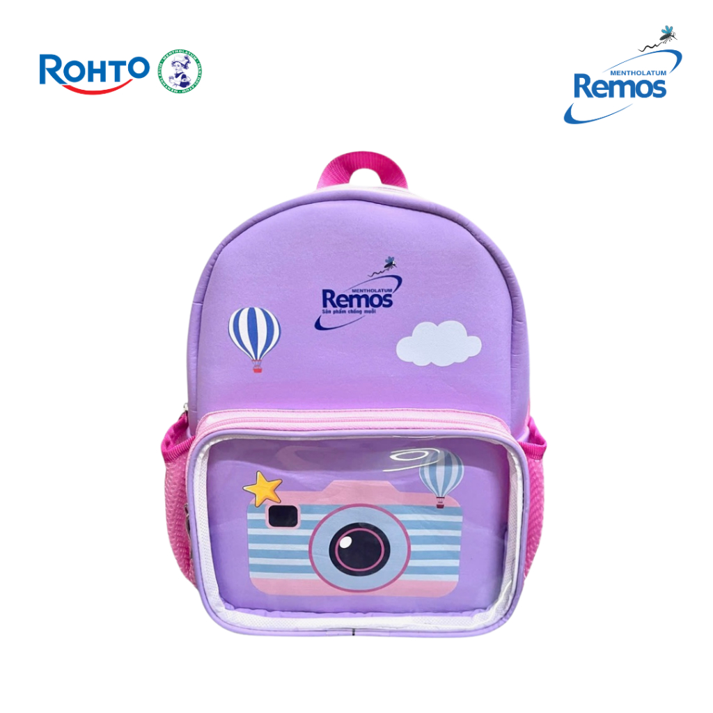 [QUÀ TẶNG] Balo du lịch cho bé Remos 2025 (giao màu ngẫu nhiên)