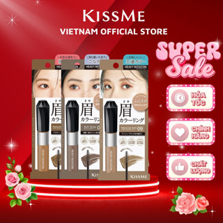 Mascara Lông Mày Kissme Đổi Màu Tạm Thời Ex Kissme Heavy Rotation Coloring Eyebrow 8g