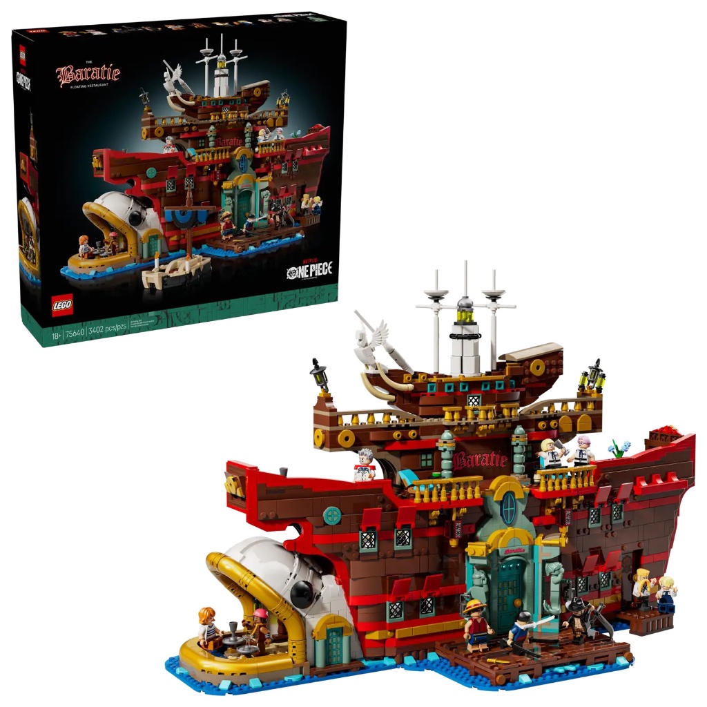 LEGO One Piece The Baratie Floating Restaurant 75640