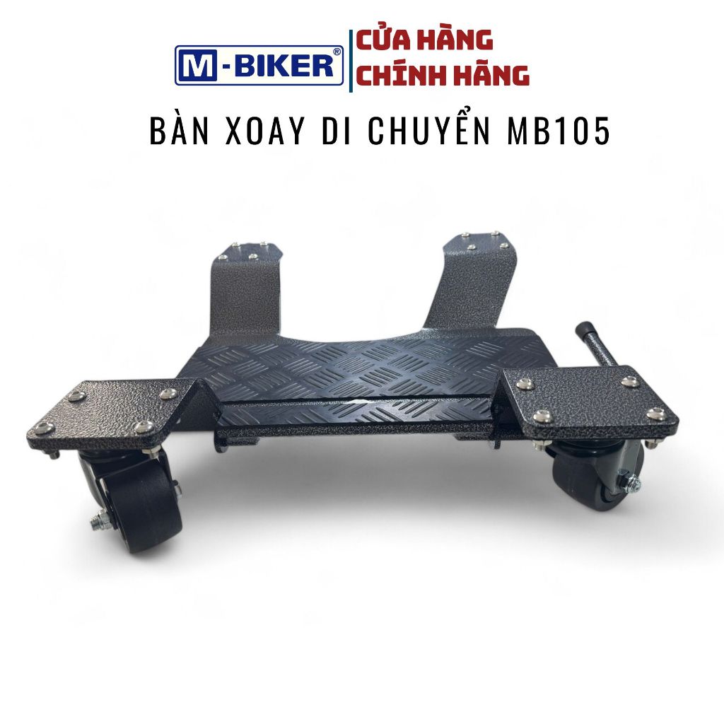 Ben nâng MB105 MBIKER Xe Máy Xe Motor Có Chống Đứng Di Chuyển 360 Độ