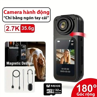Camera hành trình GOPRO Pocket 2, Máy ảnh mini camera 4K, Máy quay đa dạng chức năng chính hãng