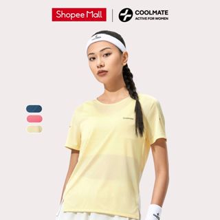 Áo thun thể thao nữ chạy bộ Race Tee siêu nhẹ, nhanh khô, giảm ma sát - Coolmate Active For Women