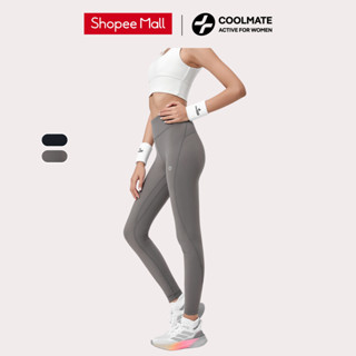 Quần legging nữ cạp cao thể thao Medium Support nâng đỡ, tôn dáng - Coolmate Active For Women
