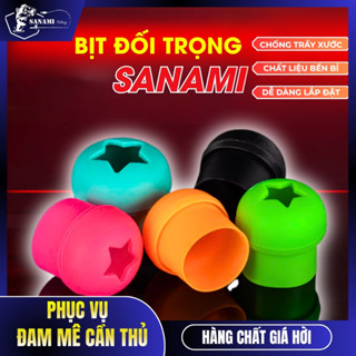 Cao Su Bịt Đối Trọng Cần Đài Chống Trầy Xước Đối Trọng Siêu Cao Cấp PK42 - Sanami Fishing