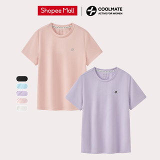 Combo 2 áo thun thể thao nữ chạy bộ core tee  siêu nhẹ, thấm hút, nhanh khô  - Coolmate Active For Women